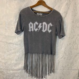 AC DC Fringe Tee S
